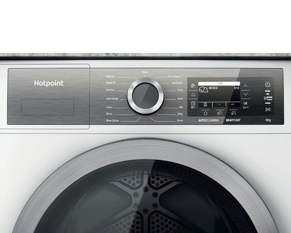 HOTPOINT H8D93WB HEAT PUMP TUMBLE DRYER - Image 3